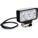 Lampa ��������� �������� WL-2 18W 1200LM �� 6 Led ����� 10-30V/21W 6.000K (111 x 95 x 56 mm) -1���. - (72313)