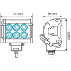 Lampa ��������� �������� WL-6 9/32V 6 Cree Led 18W 1560LM 6.000K (112 x 113 x 66 mm) �� ��� ��������� -1���. - (72315)