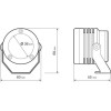 Lampa ��������� ���������� �� ���� O-Lux 1LEd Smd 6000K 1800LM 12V 18W ����� 36��68��55� Mm ���� 2 ��� - (90534)