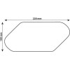 Lampa ������������� ����������� ���������� GRIP-Tank X1 Black 220x100mm 2���. - (90508)