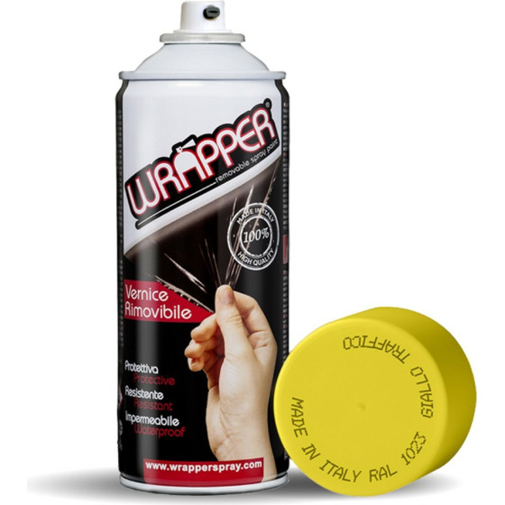Lampa ������������� ���� �� ����� Wrapper Ral 1023 Traffic Yellow 400 Ml (������� �����) - (WR1023)