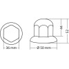 Lampa ������� ���������� �������� �������� ������� 30mm 10���. - (97647)