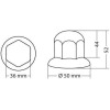Lampa ������� ���������� �������� �������� ������� 33mm 10���. - (97653)