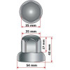 Lampa ������� ���������� �������� Inox 32mm 40���. - (97986)