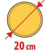 Lampa ��������� ����������� ��� ��������� ����������� ��������� 20cm ����� Duka ROUND-Fit Modula - 2 ��� - (55027)