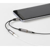 Lampa ������� ���� Jack 3,5mm 10cm ��� ���� �������� �� ����� ������ Aux Splitter Silver Line - (38829)