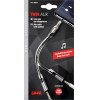 Lampa ������� ���� Jack 3,5mm 10cm ��� ���� �������� �� ����� ������ Aux Splitter Silver Line - (38829)