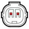 Lampa ��������� ��� ������� Led ���� Kawasaki - 2 ��� - (91608)