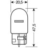 Lampa ����� ������� ����� 12V/W21W - (58097)