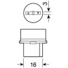 Lampa ����� ������� ����� 12V/W21W - (58097)