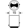 Lampa ����� P21/4W BAZ15d �������� ���������� - (58069)