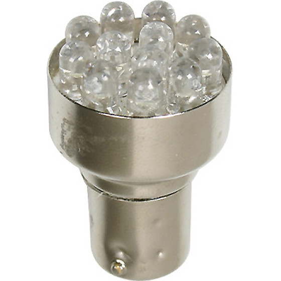 Lampa ������� 12LEd BAY15d 24V ����� - (98318)