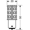 Lampa ������� P21/5W 12V BAY15d HYPER-Led 81 - (57936)