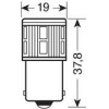 Lampa ������� P21W 10-30V Mega Led 17 - (57929)