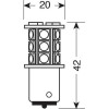 Lampa ������� P21W 12V BA15s HYPER-LED48 - (57934)