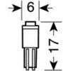 Lampa ������� T5 ���� ��� ��������� HYPER-Led - (58466)