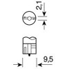 Lampa �������� 12V-W16W W2.1x9.5d - (58307)