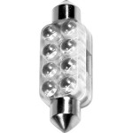 Lampa �������� ����������� 12V SV8,5-8 13x44mm 8LEd ������� Blister 1���. - (58438)