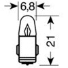 Lampa �������� ������ (J) 12V/2W BA7s ������� - (58332)