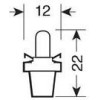 Lampa �������� �� Led B8.5d ������� ��� ����� - (58492)