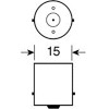 Lampa ������ ����������� 12V/R5W 10 ���. - (58072)
