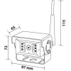 Lampa ������ T5 ������� �������� ��������� �� ��������� � ��������� ���� ��� 10m 97x72x65mm ����� - (74434)