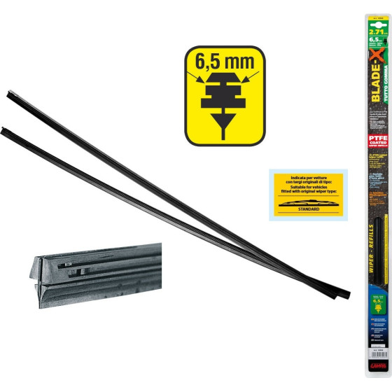 Lampa ������� ���������������� 71CMX6,5MM BLADE-X �� ��������� Ptfe ����� ������� �� �������� Blister ���������� - (18908)