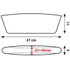 Lampa �����/������ ���������� Gap - Filler (11 � 37cm) - 2 ���. - (40097)