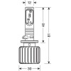 Lampa H1 10-30V 6.500K 3.000lm 12W P14,5s Halo Led 6LEd Zes Chips 1���. - (57841)