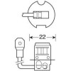 Lampa H3 24/28V PK22s HYPER-LED39 ����� 1���. - (98222)