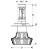 Lampa H4 10-30V 6.500K 4.000lm 25W P43t Halo Led 16LEd Zes Chips 1���. - (57842)