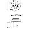 Lampa HB4/9006 55W 12V - (58281)