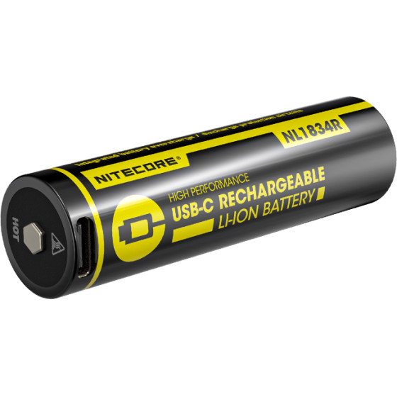 NiteCore �������� 18650 / 3400mAh/USB-C
