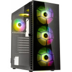 Kolink Observatory Hf Glass Argb Midi Tower Case - Black (6 Argb fans) - (PGW-CH-KOL-109)