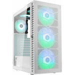 Kolink Observatory Hf Mesh Argb Midi Tower Case - White (6 Argb fans) - (PGW-CH-KOL-112)