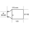 Lampa ���� ��������� 102mm - (60035)