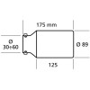Lampa ���� ��������� 89mm - (60034)