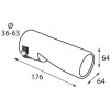 Lampa ���� ��������� TS-69 36-63mm ������� - (60117)