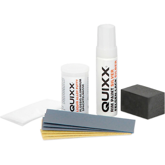 Lampa Kit ��������� ��� ������ ���������� (16 Gr + 12 ml) Wheel Repair Kit Quixx - (38167)