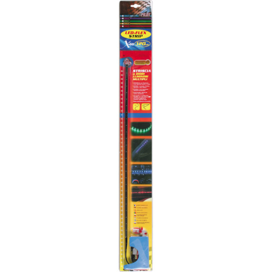 Lampa ������ �� 60 Led �������� Flex Strip 120 Cm 12V ���� 1��� - (73595)