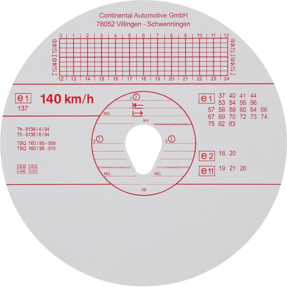 Lampa ���������� Kienzle Vdo 140km/h 100��� - (KIE140)