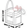 Lampa ������ ��������� �� ���� EASY-Basket 14L 34x30x23cm Max 5kg - (94535)