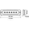Lampa ������� ��������� LS1 12/24V �� 6 Led 19 ������� ��������� 113x28mm 1���. - (72995)
