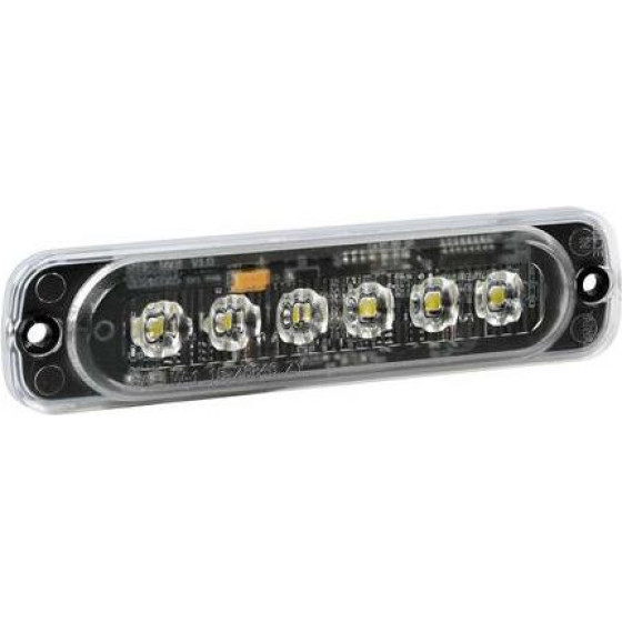Lampa ������� ����� LF1 12/24V �� 6 Led 19 ������� ��������� 113x28mm 1���. - (72996)