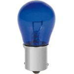 Lampa P21W 12V 21W BA15s ���������� ���� Blue DYED-Glass 2���. Blister - (58074)