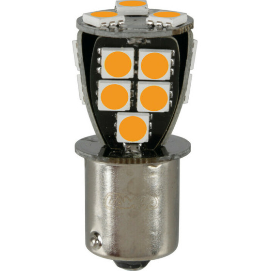 Lampa P21W 24/32V Ba15s 110lm 18xSMDx1CHip Led CAN-Bus (���������) ��������� Blister - 1 TEM. - (57877)