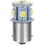 Lampa P21W BA15s 24/28V 8SMDx1CHip Led 120lm ����� ����� - 20 ���. - (97564)