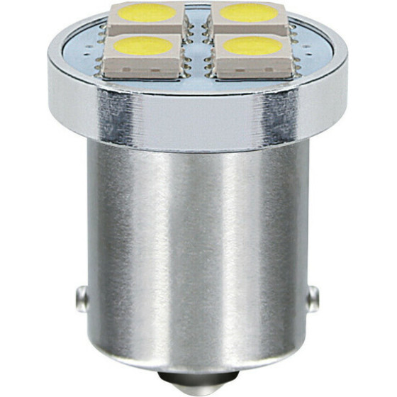 Lampa P21W BA15s 24V 4SMDx1CHip Led 40lm ����� ����� - 20 ���. - (97560)