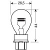 Lampa P27/7W 12V 27/7W W2,5x16q Standar Line �������� 2���. Blister - (58089)