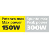 Lampa Power Inverter 150 ����������� 12V   220V Max Power 150W - Peak Power 300W - (74511)